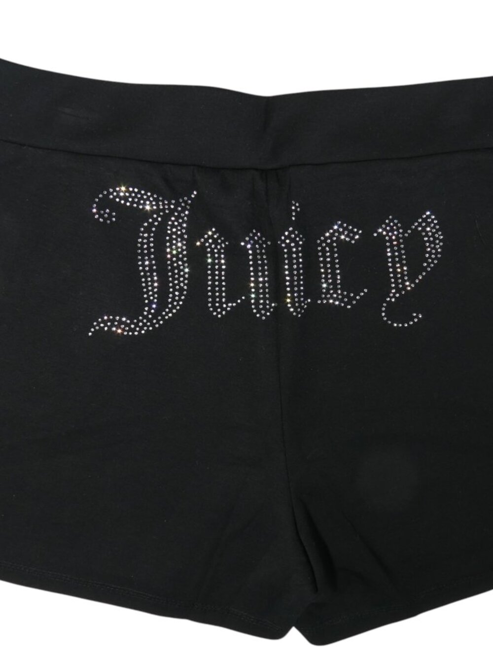 Juicy Couture Black Hoodie &‎ Short Set Size Large JC122144S / JC144 - Picture 9 of 12